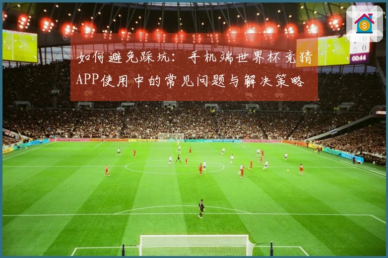 如何避免踩坑：手机端世界杯竞猜APP使用中的常见问题与解决策略