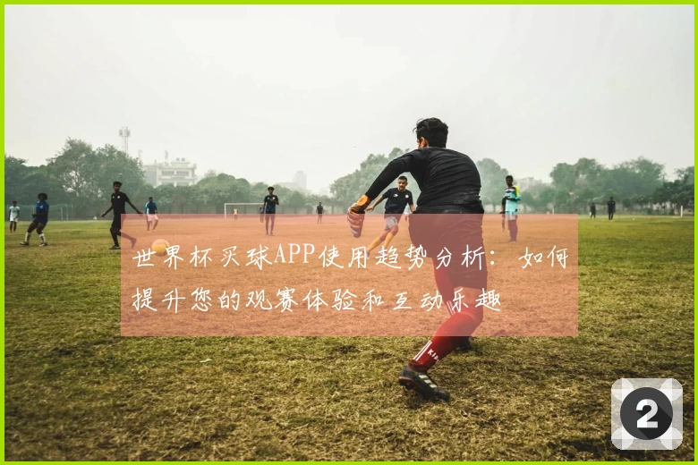 世界杯买球APP使用趋势分析：如何提升您的观赛体验和互动乐趣
